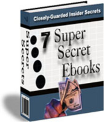 Product picture 7 super secret e-books with resale rights
