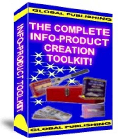 Product picture Complete Info Product Creation Toolkit.......Master Resale.