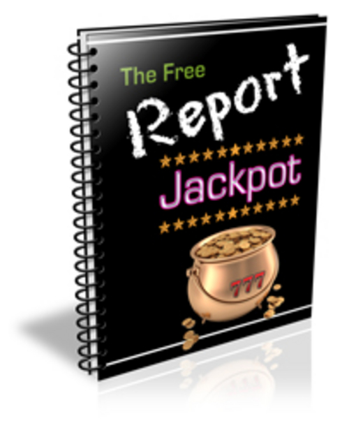 Product picture Free Report Jackpot with PLR