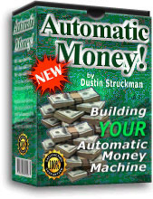Product picture building your automatic money machine.