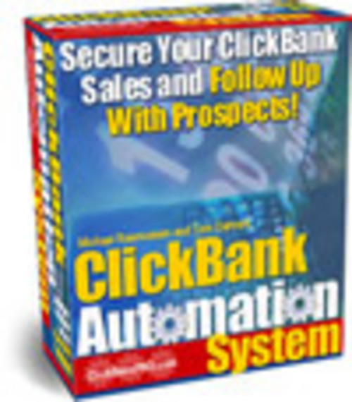 Product picture clickbank pro automation system with master resale rights
