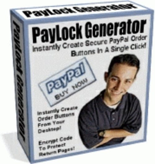 Product picture paylock generator