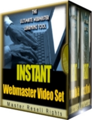 Product picture Instant Web Master Video Set! 